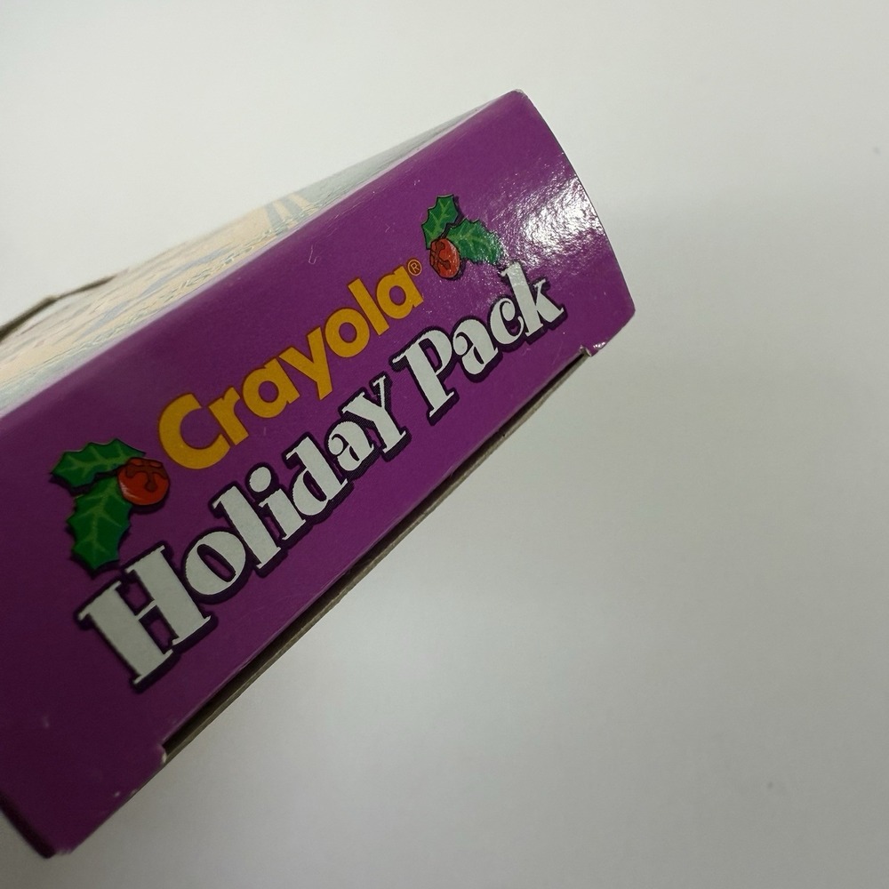 Vtg Crayola‎ Crayons Holiday Pack Christmas Bear Ornament 1996 NIB Collectible - Picture 10 of 10